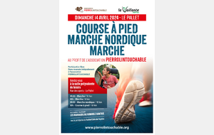 Marche/course au profit de l'association Pierro L'intouchable